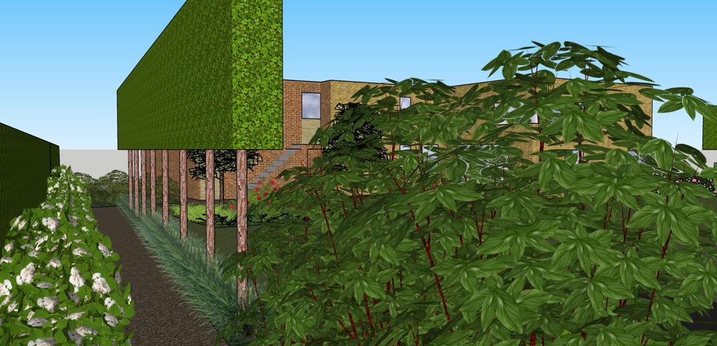 Tuinontwerp realisatie 02 door Groenvoorziening Delcroix